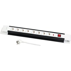 Logilink LPS207 Power Extension 3 M 8 Ac Outlet(S) Black. White