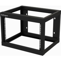 StarTech.com 2-Post 6U Heavy-Duty Wall-Mount Network Rack. 19" Op