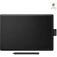 Wacom One by Medium graphic tablet Black 2540 lpi 216 x 135 mm USB