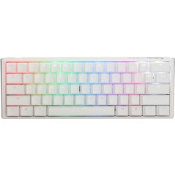 Ducky One3 Pure White Mini Keyboard Gaming Usb Uk English
