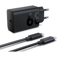 Lenovo 68W USB-C Wall Charger Tablet. Universal Black AC Indoor