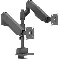 Origin Storage Gas Spring Dual Monitor Arm with VESA 75x75 and 100x100