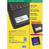 Avery AVERY HEAVY DUTY SILVER LASER LABELS