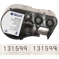 Brady M4-61-483 printer label Black. White Self-adhesive printer label