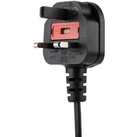 StarTech.com 6ft (2m) UK Laptop Power Cable. BS 1363 to C7. 2.5A 250V.