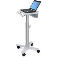 Ergotron StyleView Laptop Cart. SV10 Aluminium. White Multimedia cart