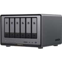 Ugreen NASync DXP6800 Pro 24TB (Seagate Ironwolf); 6-Bay Thunderbolt N