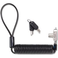 Kensington Slim N17 2.0 Portable Keyed Laptop Lock for Wedge-Shaped Sl