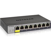 NETGEAR GS108Tv3 Managed L2 Gigabit Ethernet (10/100/1000) Grey
