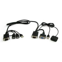 StarTech.com 2 Port USB VGA Cable KVM Switch w/ Remote Switching