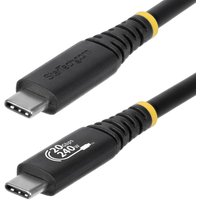 StarTech.com 2m (6ft) USB4 Cable. 20Gbps. USB-IF Certified USB-C Cable