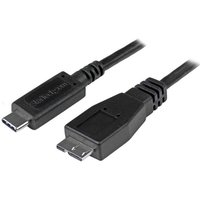 StarTech.com 1.6ft (50cm) USB-C to Micro USB-B Cable. USB 10Gbps. Data