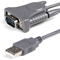 StarTech.com 3ft (91cm) 1-Port USB to Serial Cable. DB9/DB25 RS232 to