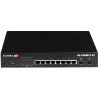 Edimax GS-5208PLG V2 network switch Managed Gigabit Ethernet (10/100/1