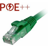 Cablenet 20m Cat6 RJ45 Green U/UTP LSOH 24AWG Snagless Booted Patch Le