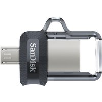 SanDisk 173384 USB flash drive 32 GB USB Type-A / Micro-USB Black. Tra