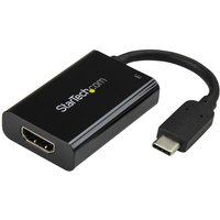 StarTech.com USB C to HDMI 2.0 Adapter with Power Delivery - 4K 60Hz U