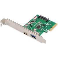 Digitus PCIe card. USB Type-CTM + USB-A