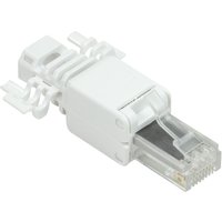 LogiLink MP0028 wire connector RJ-45 Transparent. White