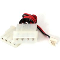 StarTech.com 12in Fan Adapter - TX3 to 2x LP4 Power Y Splitter Cable