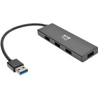 Tripp Lite U360-004-SLIM 4-Port Ultra-Slim Portable USB 3.x (5Gbps) Hu