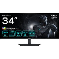 GIGABYTE G34WQC2 34" WQHD Curved Gaming Monitor
