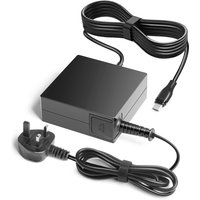 BTI 45W USB-C L43407-001 compatible laptop charger. UK power cable inc