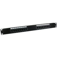 Cables Direct 16 Port Cat5e Patch Panel 1U