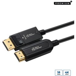Microconnect DP-MMG-2500V1.4OP Displayport Cable 25 M Black