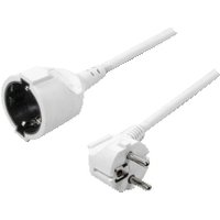 LogiLink LPS101 power cable White 3 m