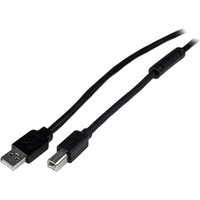 StarTech.com 65ft (20m) Active USB 2.0 A to B Cable. Long USB Cable. U
