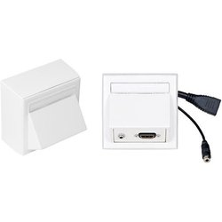 Vivolink WI221170 Socket-Outlet Hdmi + 3.5Mm White