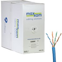 Cablenet Cat6 Blue U/UTP LSOH 23AWG Solid CPR Dca Cable 305m Reelex Bo