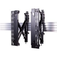 B-Tech SYSTEM X - VESA 400 Pop-Out Flat Screen Interface Arms with Mic
