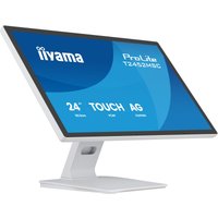 iiyama T2452MSC-W2AG computer monitor 61 cm (24") 1920 x 1080 pixels Full HD LED Touchscreen White