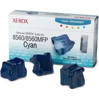Xerox 108R00723 Dry ink in color-stix cyan. 3x3.4K pages Pack=3 for Xe