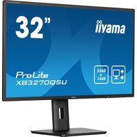 iiyama ProLite XB3270QSU-B1 31.5" Quad HD IPS 100Hz 3ms Height Adjustable Monitor with Speakers