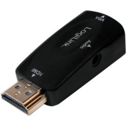 Logilink CV0107 Cable Gender Changer Hdmi Vga Black