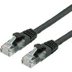 Value Utp Cable Cat.6. Halogen-Free. Black. 7M