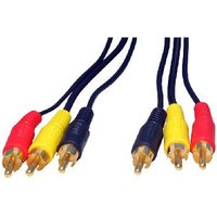 Cables Direct 2RR3-15 audio cable 15 m 3 x RCA Multicolour