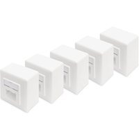 Digitus CAT 6. Class E. modular wall outlet. shielded