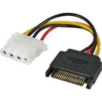 Lindy 0.15m SATA Power Connector to LP4 Power Cable