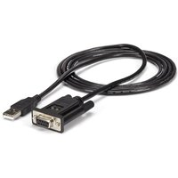 StarTech.com 6ft (1.8m) 1-Port USB to Serial RS232 Adapter. FTDI DB9 S