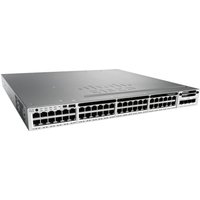 Cisco Catalyst WS-C3850-48T-L network switch Managed Black. Grey