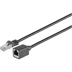 Microconnect STP601SEXT Networking Cable Black 1 M Cat6 F/Utp (Ftp)