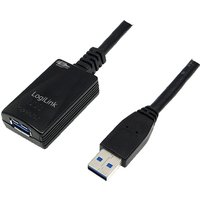 LogiLink 5.0m USB 3.0 M/F USB cable USB 3.2 Gen 1 (3.1 Gen 1) 5 m USB