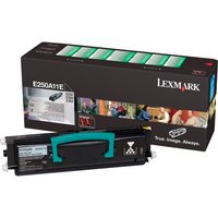 Lexmark E250A11E Toner-kit return program. 3.5K pages/5% for Lexmark E