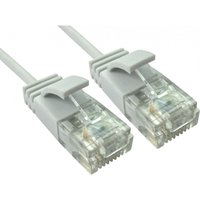 Cables Direct ERSLIM-100HW networking cable White 0.25 m Cat6 U/UTP (U