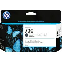 HP P2V65A/730 Ink cartridge black matt 130ml for HP DesignJet T 1600/1