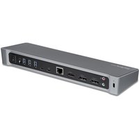 StarTech.com 4K USB-C Dock. Triple UHD 4K Monitor Docking Station. Mac